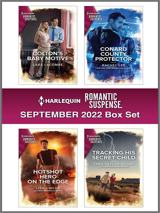 Title details for Harlequin Romantic Suspense: September 2022 Box Set by Lara Lacombe - Available